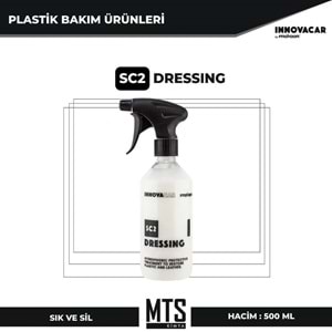 INNOVACAR SC2 DRESSING Plastik Trim Yenileyici Ve Deri Koruyucu - 500 ml